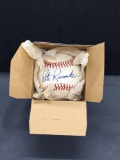Signed PETE RUNNELS Senators Autographed National League Baseball