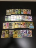 Vintage and Modern Pokemon Holofoil Trading Cards from Collector - WOW