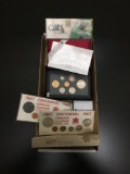 Huge Collection of Canadian Silver Coins in Original Boxes and Some in Displays from Estate