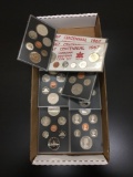 Huge Collection of Canadian Silver Coins in Original Boxes and Some in Displays from Estate