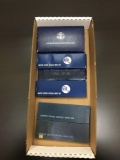 Lot of United States Mint Special Coin Sets in Original Boxes and Silver Constitution Coin and