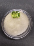 Lot of Two Matched Oval Faceted 8x6mm Loose Peridot Gemstones