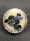 Lot of Sixteen Oval Loose Opal Cabochon Triplets