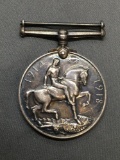 British WWI Coin Medal 50mm Tall 35mm Wide Dated 1914 - 1918