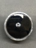 Round Faceted Loose Tanzanite Gemstone