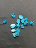 Lot of Tumbled Loose Turquoise Gemstones