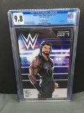 CGC Graded WWE: Then. Now. Forever. #1 Comic Book - Roman Reigns Variant - 9.8