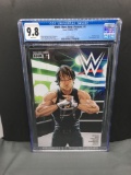CGC Graded WWE: Then. Now. Forever. #1 Comic Book - Dean Ambrose Variant - 9.8