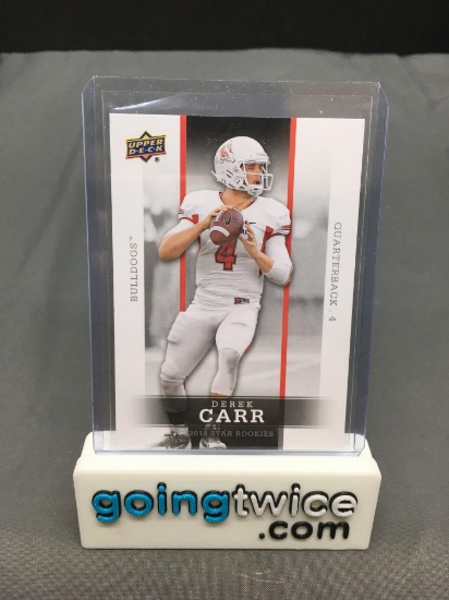 2014 Upper Deck Star Rookies #10 DEREK CARR Raiders ROOKIE Football Card