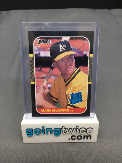 1987 Donruss #46 MARK MCGWIRE A's Cardinals ROOKIE Baseball Card