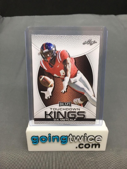 2019 Leaf Draft Touchdown Kings DK METCALF Seahawks ROOKIE Football Card