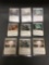 9 Card Lot of Magic the Gathering Gold Symbol RARES, Foils, and Mythics from HUGE Collection