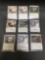 9 Card Lot of Magic the Gathering Gold Symbol RARES, Foils, and Mythics from HUGE Collection