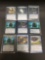 9 Card Lot of Magic the Gathering Gold Symbol RARES, Foils, and Mythics from HUGE Collection