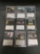 9 Card Lot of Magic the Gathering Gold Symbol RARES, Foils, and Mythics from HUGE Collection