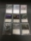 9 Card Lot of Magic the Gathering Gold Symbol RARES, Foils, and Mythics from HUGE Collection