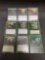 9 Card Lot of Magic the Gathering Gold Symbol RARES, Foils, and Mythics from HUGE Collection