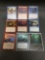 9 Card Lot of Magic the Gathering Gold Symbol RARES, Foils, and Mythics from HUGE Collection