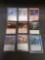 9 Card Lot of Magic the Gathering Gold Symbol RARES, Foils, and Mythics from HUGE Collection