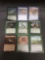 9 Card Lot of Magic the Gathering Gold Symbol RARES, Foils, and Mythics from HUGE Collection