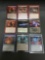 9 Card Lot of Magic the Gathering Gold Symbol RARES, Foils, and Mythics from HUGE Collection