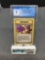 CGC Graded 2000 Pokemon Team Rocket 1st Edition #77 NIGHTLY GARBAGE RUN Trading Card - NM 7