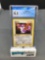 CGC Graded 2000 Pokemon Team Rocket 1st Edition #66 RATTATA Trading Card - NM-MT+ 8.5