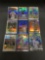 9 Card Lot of REFRACTORS and PRIZMS from Huge Consignment Collection!