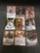 9 Card Lot of CERTIFIED AUTOGRAPHED Sports Cards from Huge Collection