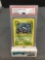 PSA Graded 1999 Pokemon Base Set Unlimited #66 TANGELA Trading Card - GEM MINT 10