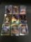 9 Card Lot of REFRACTORS and PRIZMS with Stars and Rookies from Collection