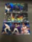 9 Card Lot of BASEBALL REFRACTORS and PRIZMS with Stars and Rookies