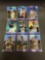 9 Card Lot of BASEBALL REFRACTORS and PRIZMS with Stars and Rookies