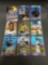 9 Card Lot of BASEBALL REFRACTORS and PRIZMS with Stars and Rookies