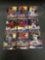 9 Card Lot of BASEBALL REFRACTORS and PRIZMS with Stars and Rookies