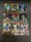 9 Card Lot of BASEBALL REFRACTORS and PRIZMS with Stars and Rookies