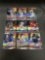 9 Card Lot of BASEBALL REFRACTORS and PRIZMS with Stars and Rookies