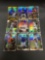 9 Card Lot of BASEBALL REFRACTORS and PRIZMS with Stars and Rookies