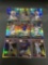 9 Card Lot of BASEBALL REFRACTORS and PRIZMS with Stars and Rookies