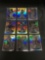 9 Card Lot of BASEBALL REFRACTORS and PRIZMS with Stars and Rookies