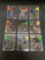 9 Card Lot of BASEBALL REFRACTORS and PRIZMS with Stars and Rookies