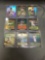 9 Card Lot of BASEBALL REFRACTORS and PRIZMS with Stars and Rookies