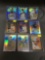 9 Card Lot of BASEBALL REFRACTORS and PRIZMS with Stars and Rookies