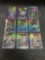 9 Card Lot of BASEBALL REFRACTORS and PRIZMS with Stars and Rookies