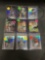 9 Card Lot of BASEBALL REFRACTORS and PRIZMS with Stars and Rookies