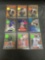 9 Card Lot of BASEBALL SERIAL NUMBERED Cards with Stars, Rookies & Low Serial Numbered! WOW!