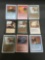 9 Card Lot of Vintage Magic the Gathering Trading Cards from Estate