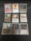 9 Card Lot of Vintage Magic the Gathering Trading Cards from Estate