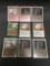 9 Card Lot of Vintage Magic the Gathering Trading Cards from Estate