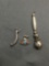 Lot of Three Miscellaneous Sterling Silver Charms